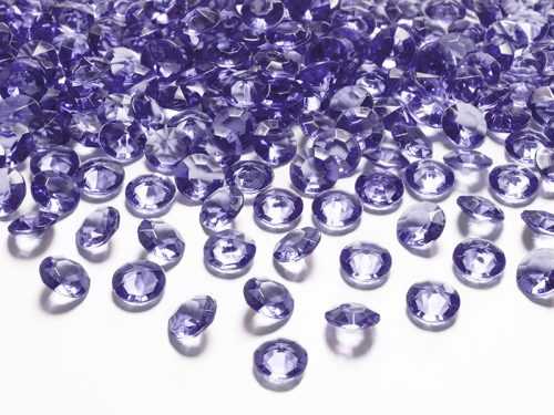 Krystalové diamanty purpurové
