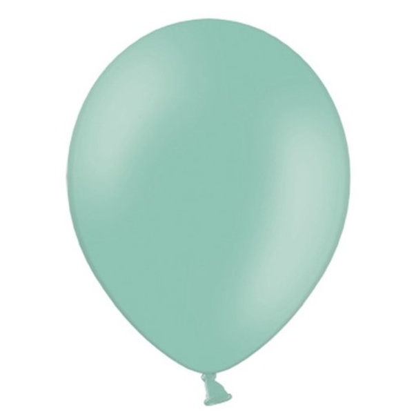 Balónek latexový 30 cm mintová 1 ks