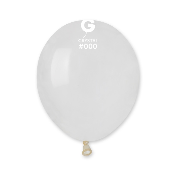 Balónky A50 transparentní 100 ks 13 cm