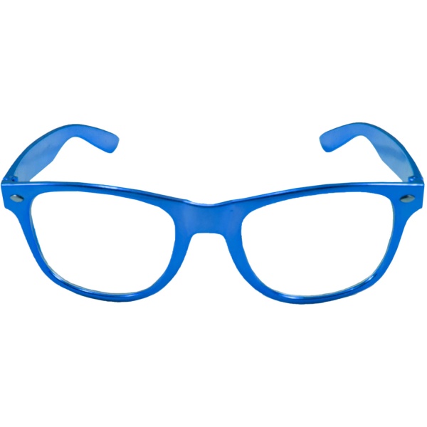 Brýle metalické modré