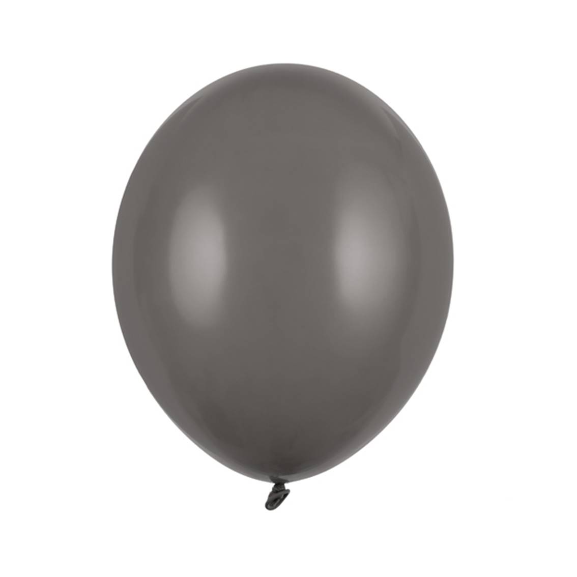 Balónek latexový 30 cm pastelově šedá 1 ks