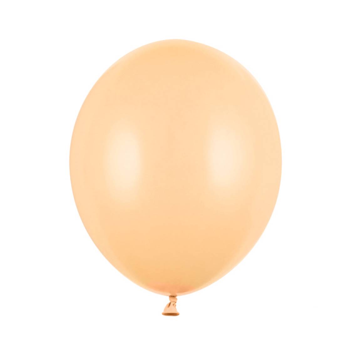 Balónek latexový světle broskvový 30 cm 1 ks