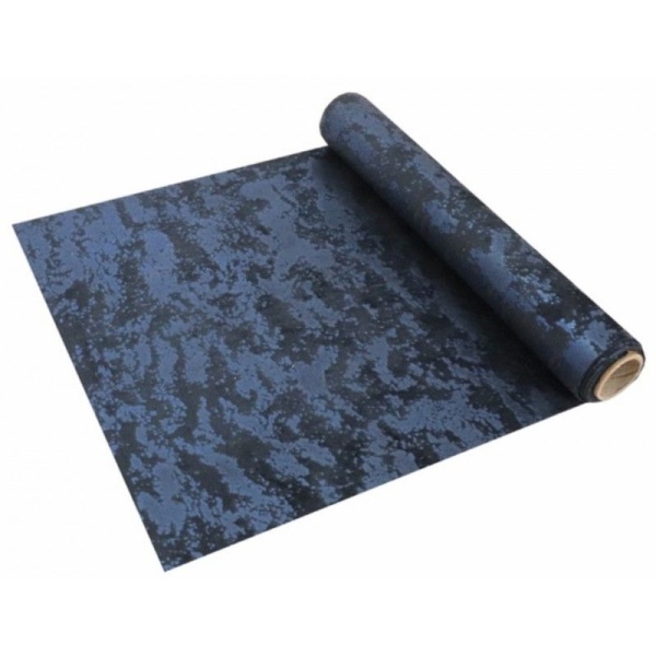 Šerpa stolová Velur tmavě modrá 28 cm x 3 m