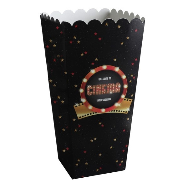 Hollywood party - Krabičky na popcorn 8 ks