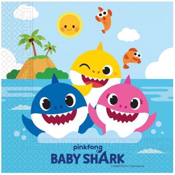 UBROUSKY Baby shark 33x33cm
