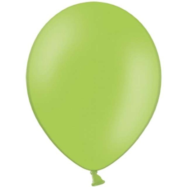 Balónky latexové 27 cm zelené jablko 100 ks