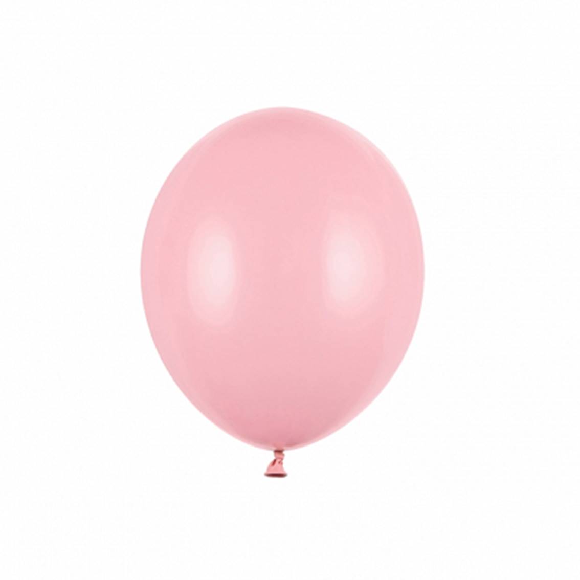 Balónky latexové světle růžové 12 cm 100 ks