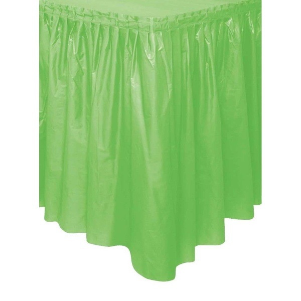 Rautová sukně igelitová - Lime Green 426x73cm