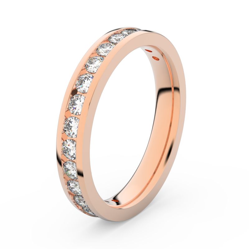 Zlatý dámský prsten DF 3894 z růžového zlata