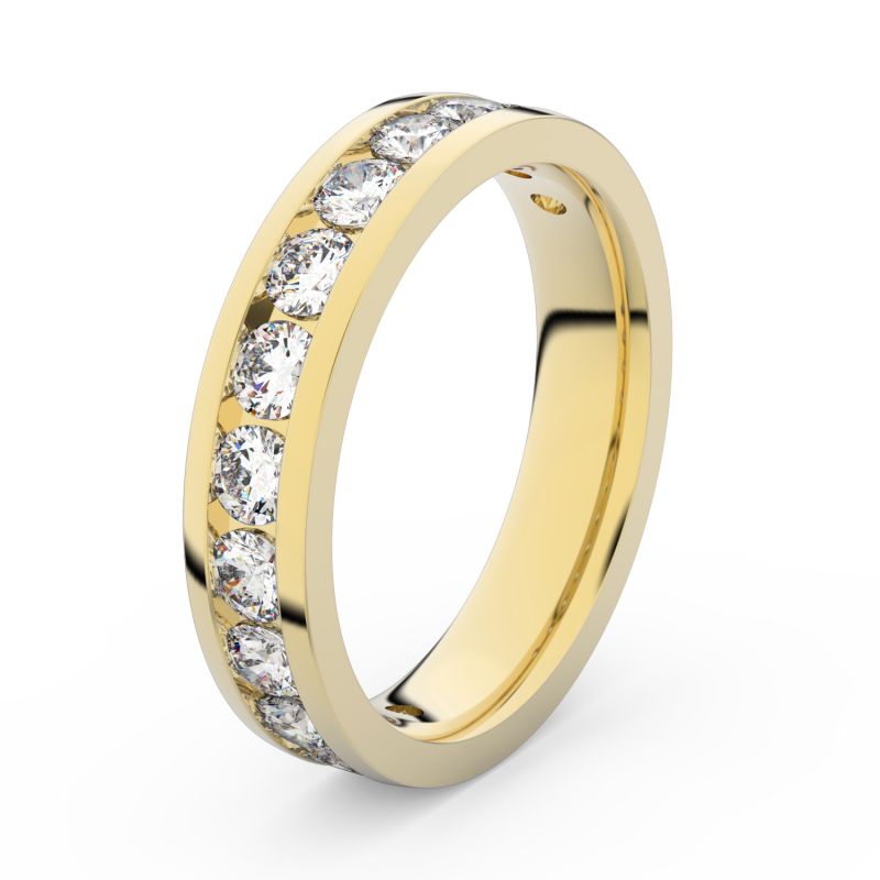 Zlatý dámský prsten DF 3895 ze žlutého zlata