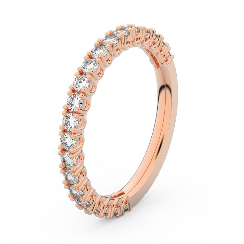 Zlatý dámský prsten DF 3902 z růžového zlata