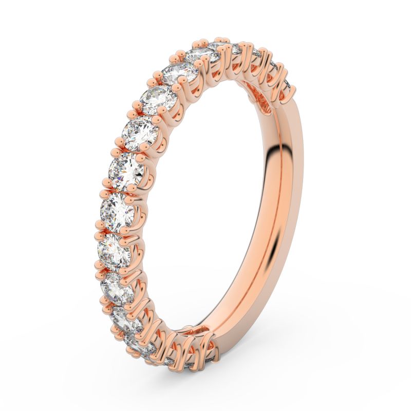 Zlatý dámský prsten DF 3903 z růžového zlata