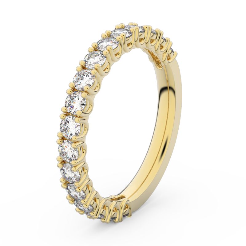 Zlatý dámský prsten DF 3903 ze žlutého zlata