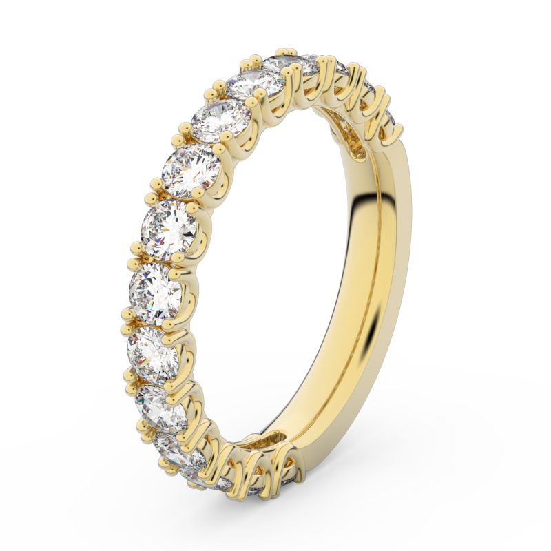 Zlatý dámský prsten DF 3904 ze žlutého zlata