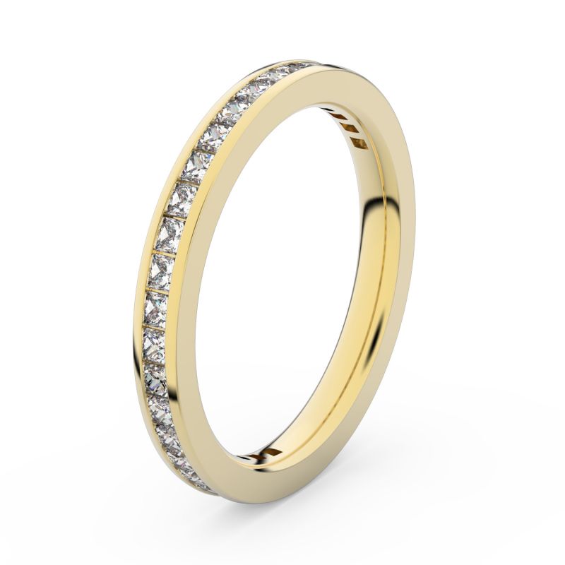 Zlatý dámský prsten DF 3906 ze žlutého zlata