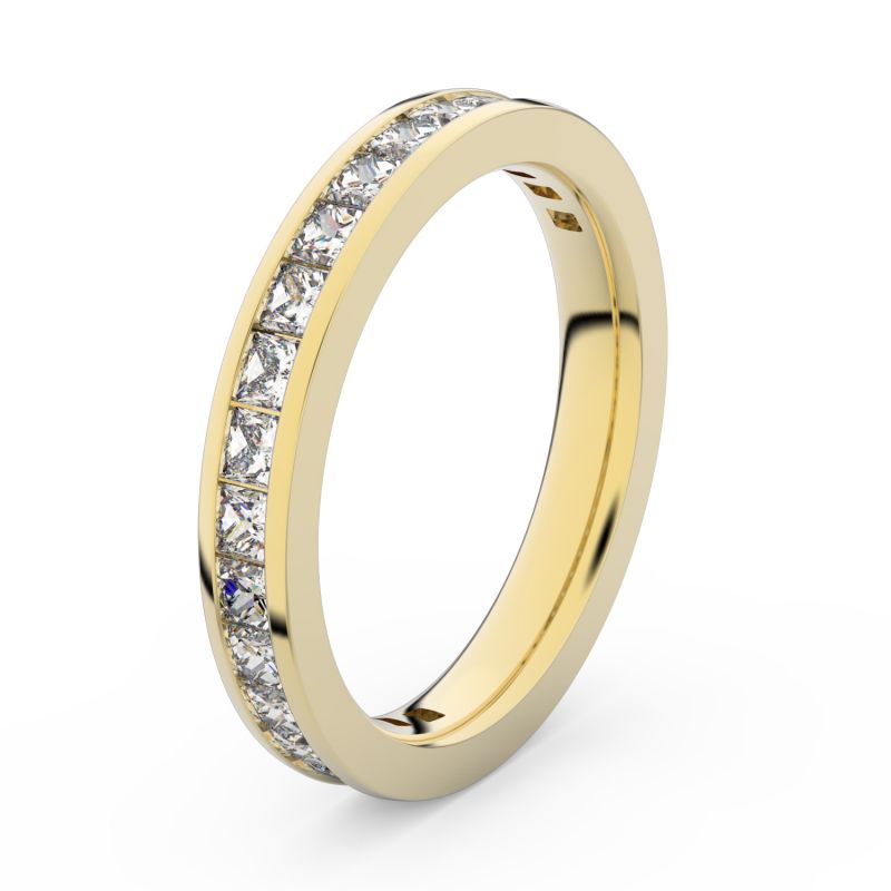 Zlatý dámský prsten DF 3907 ze žlutého zlata