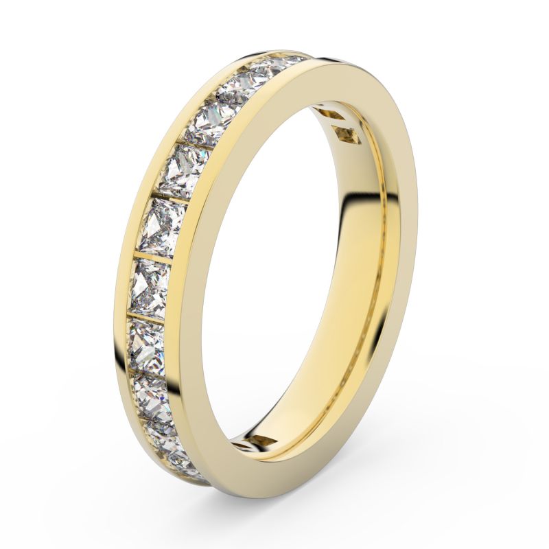 Zlatý dámský prsten DF 3908 ze žlutého zlata