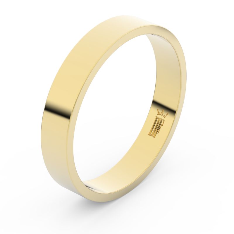 Zlatý snubní prsten FMR 1G40 ze žlutého zlata