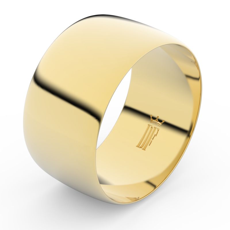 Zlatý snubní prsten FMR 9C110 ze žlutého zlata
