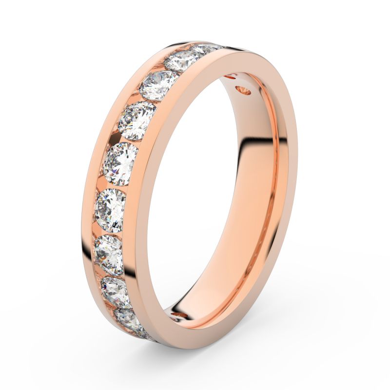 Zlatý dámský prsten DF 3895 z růžového zlata