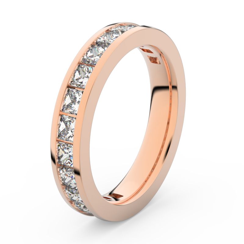 Zlatý dámský prsten DF 3908 z růžového zlata