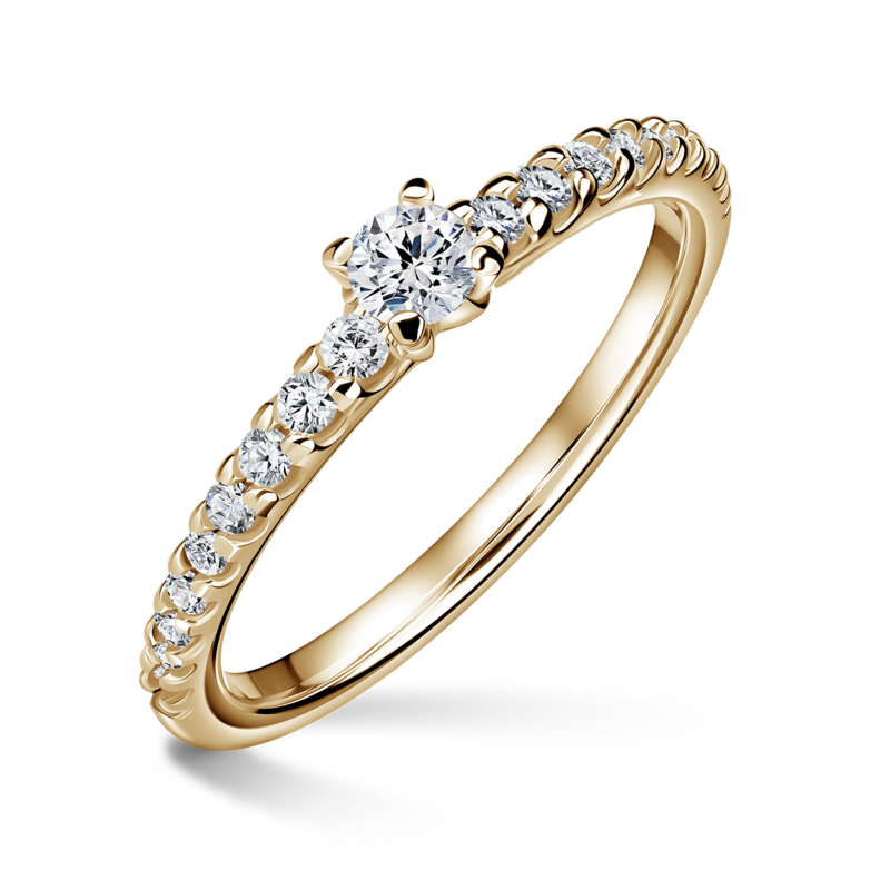 Aria | Zásnubní prsten se středovým kamenem 0.085ct