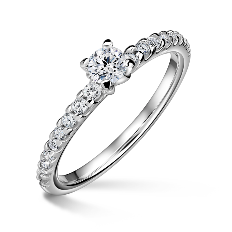 Aria | Zásnubní prsten se středovým kamenem 0.180ct