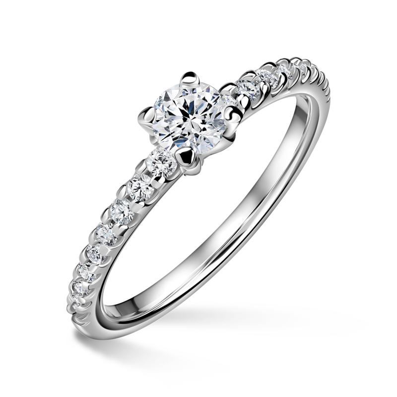 Aria | Zásnubní prsten se středovým kamenem 0.400ct