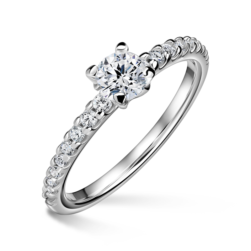 Aria | Zásnubní prsten se středovým kamenem 0.500ct