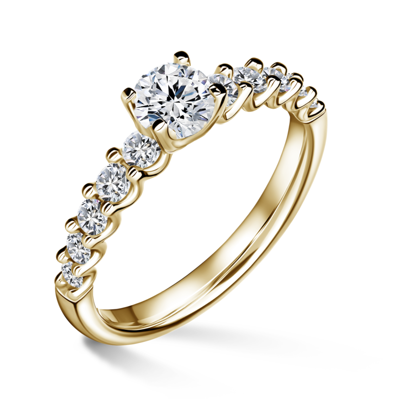 Dafné | Zásnubní prsten se středovým kamenem 0.700ct