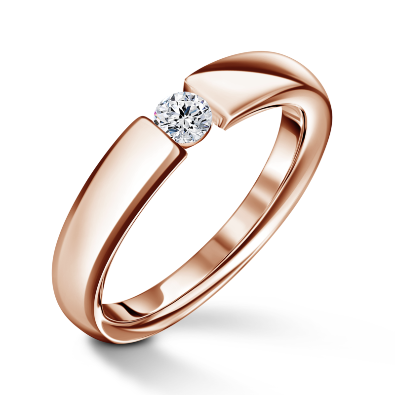 Diona | Zásnubní prsten se středovým diamantem 0.180ct