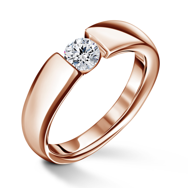 Diona | Zásnubní prsten se středovým diamantem 0.400ct