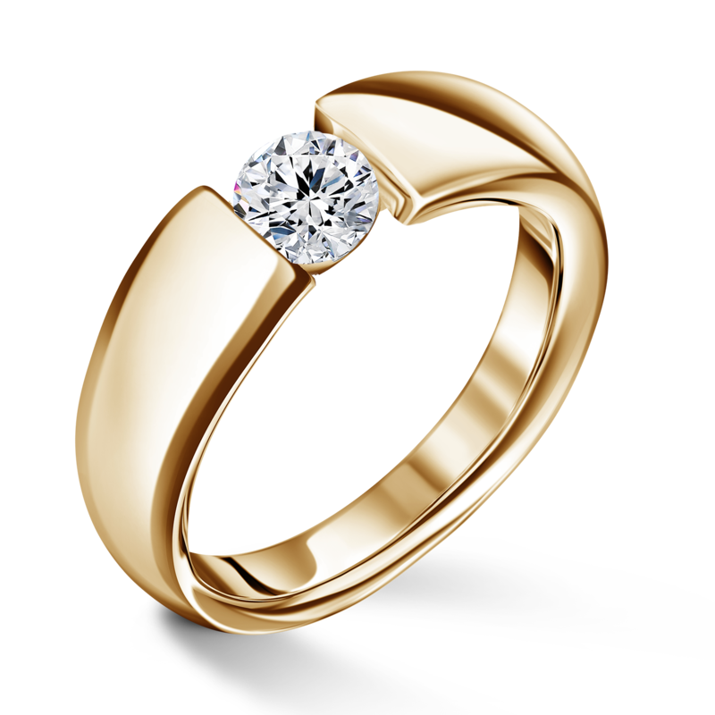 Diona | Zásnubní prsten se středovým diamantem 0.500ct