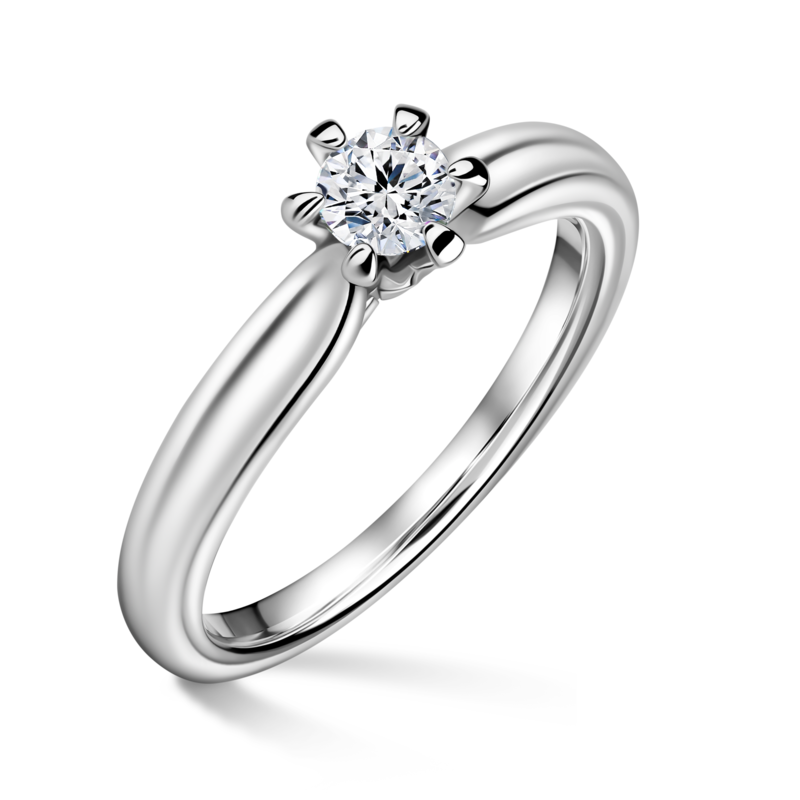 Florence | Zásnubní prsten se středovým diamantem 0.25 ct