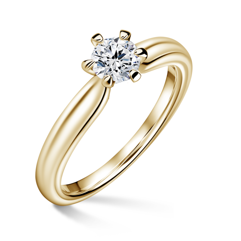 Florence | Zásnubní prsten se středovým diamantem 0.400ct