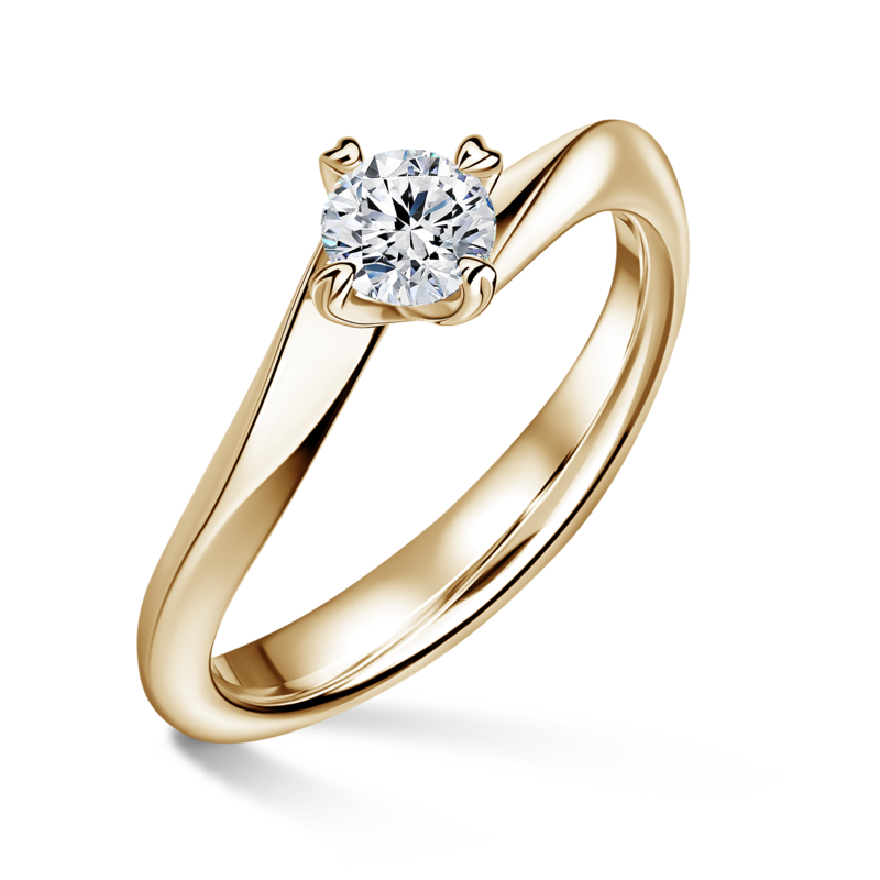 Freya | Zásnubní prsten se středovým diamantem 0.700ct