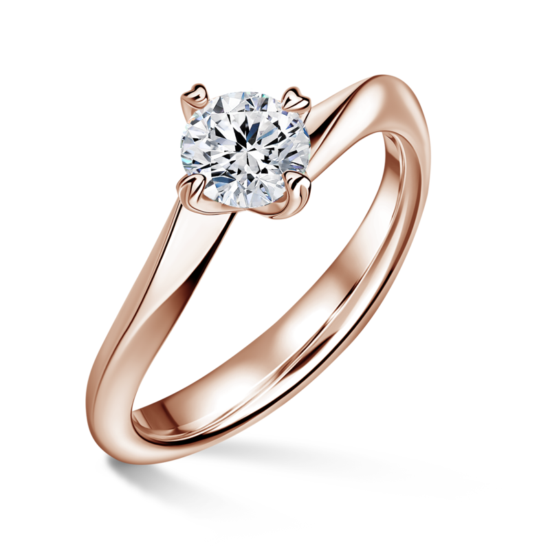 Freya | Zásnubní prsten se středovým diamantem 0.900ct