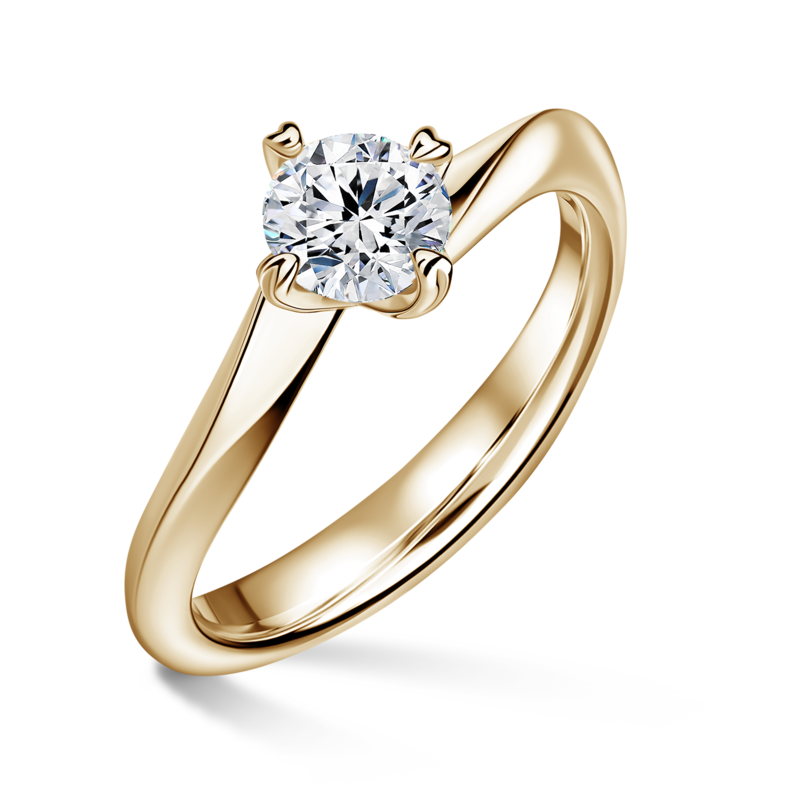 Freya | Zásnubní prsten se středovým diamantem 0.900ct