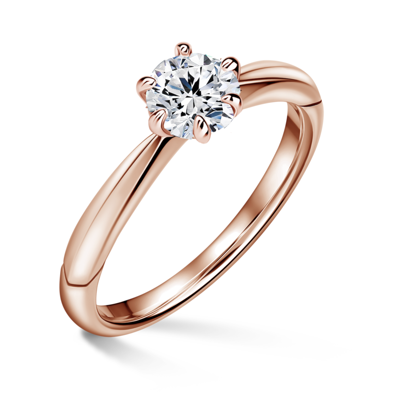 Minerva | Zásnubní prsten se středovým diamantem 0.700ct