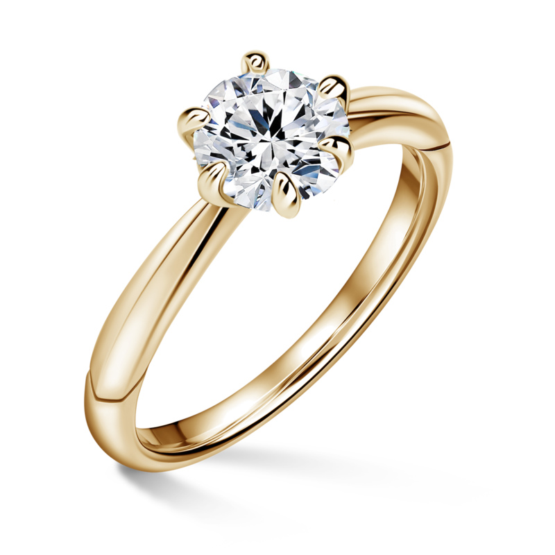 Minerva | Zásnubní prsten se středovým diamantem 0.900ct