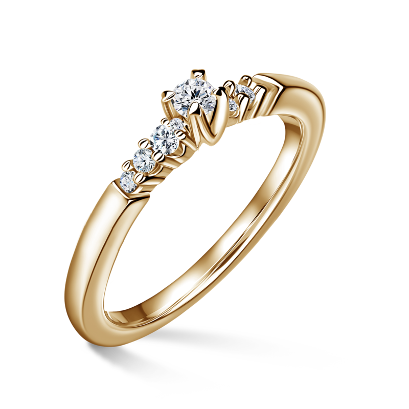 Sierra | Zásnubní prsten se středovým kamenem 0.055ct