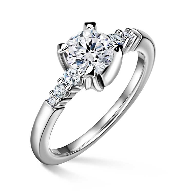 Sierra | Zásnubní prsten se středovým kamenem 0.900ct