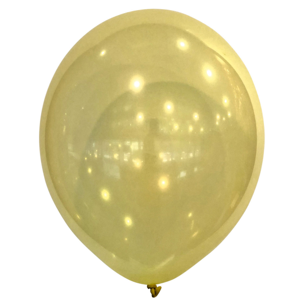Balónky latexové dekoratérské Droplets žluté 13 cm 100 ks