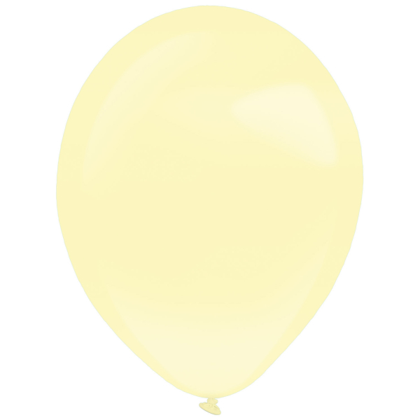 Balónky latexové dekoratérské perleťové krémové 27