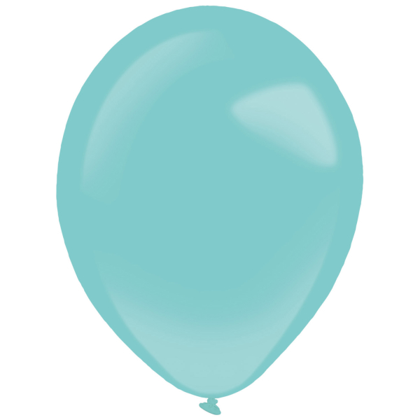 Balónky latexové dekoratérské Fashion aquamarine 27