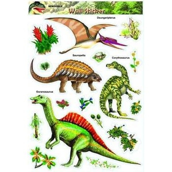 Dino party - Samolepky na zeď Dinosauři