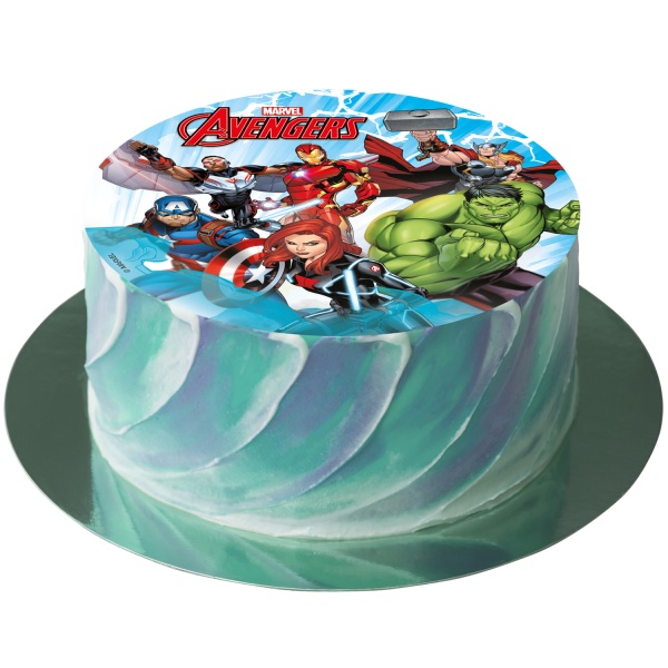 Fondánový list na dort Avengers - bez cukru 15