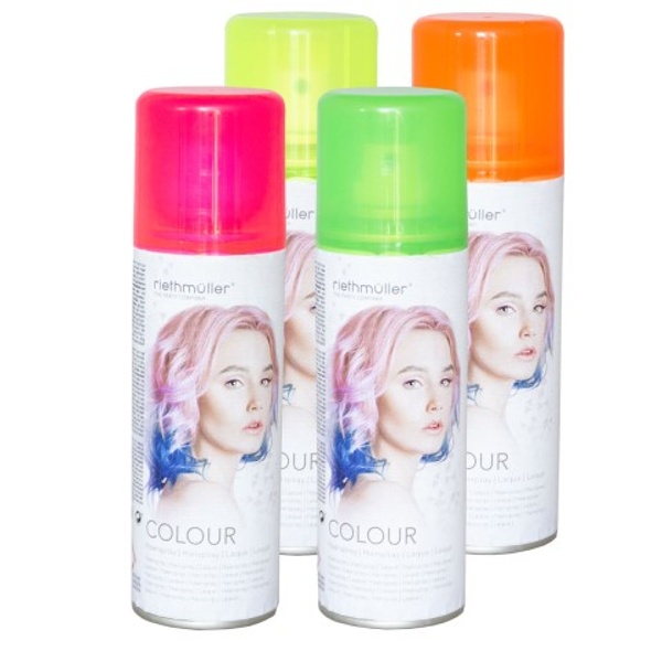 Neonový sprej na vlasy