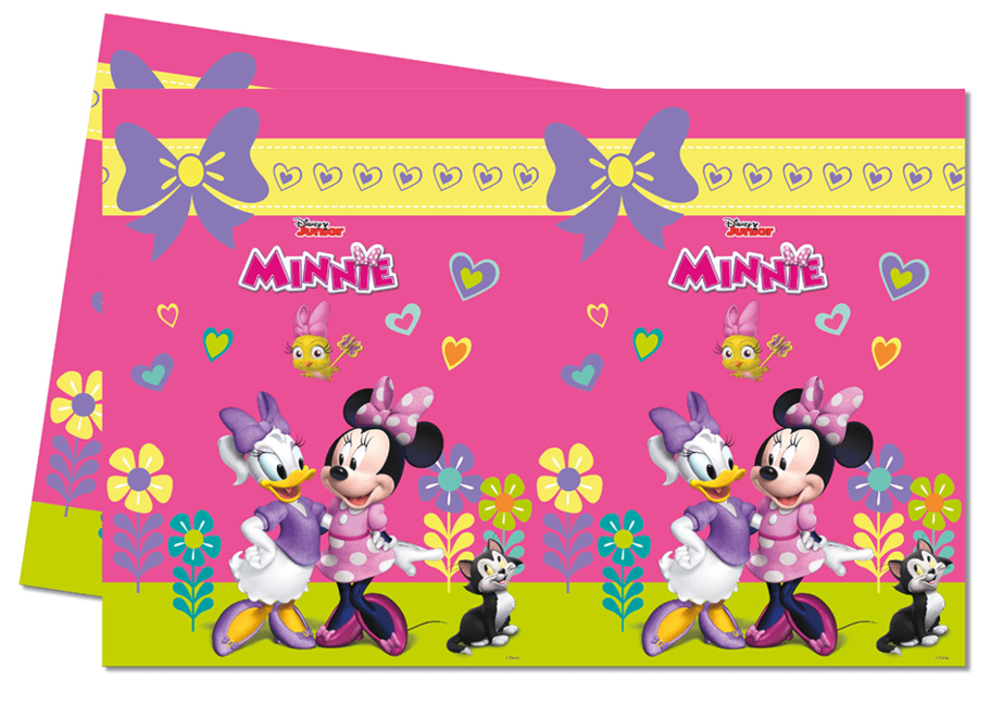 Ubrus Minnie Mouse plastový 120x180cm