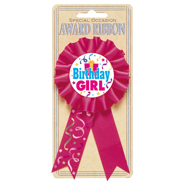 Rozetka Birthday Girl růžová 8